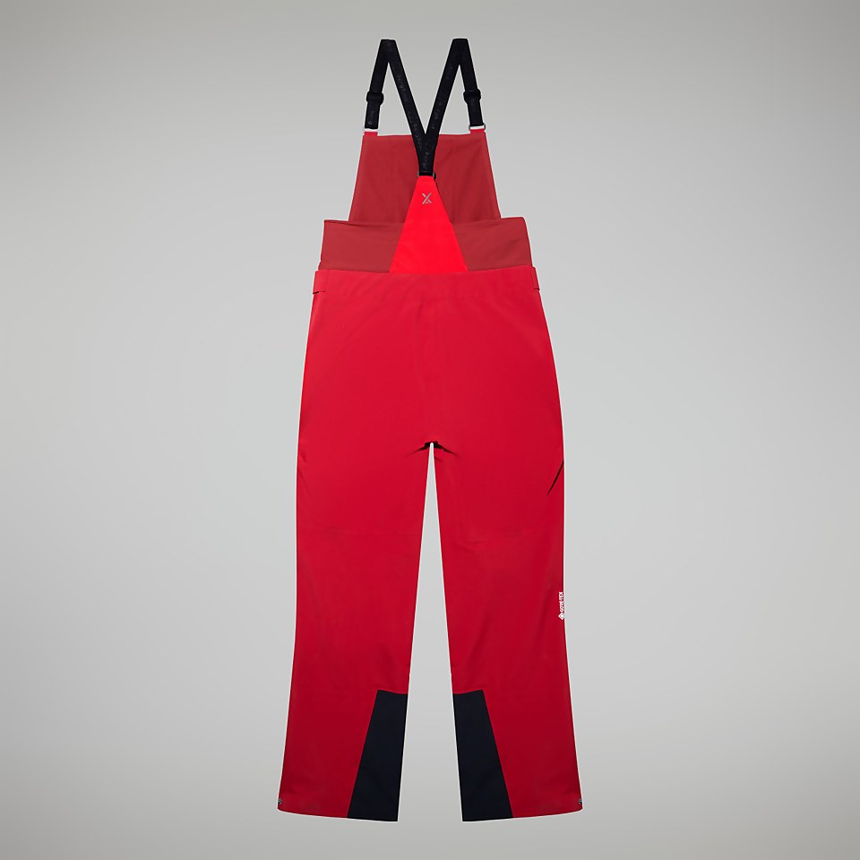 MTN Arete Descend GTX Bib Pants für Damen - Rot