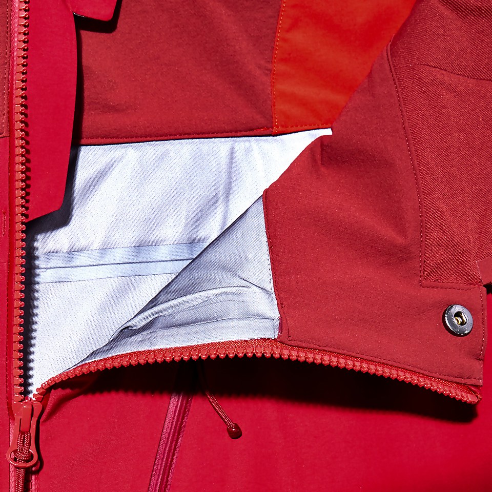 MTN Arete Descend GTX Bib Pants für Damen - Rot
