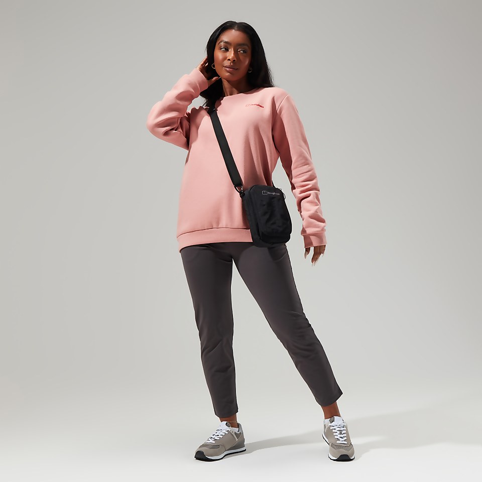 Logo Pullover für Damen - Rosa
