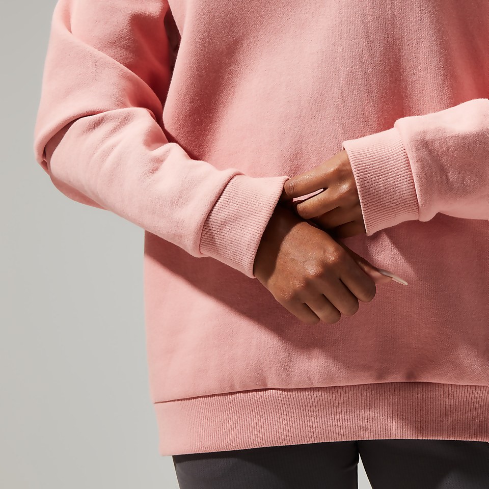 Logo Pullover für Damen - Rosa