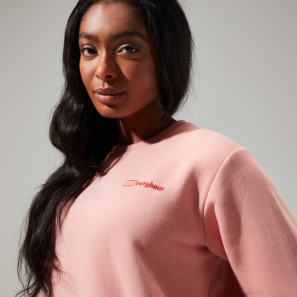 Logo Pullover für Damen - Rosa