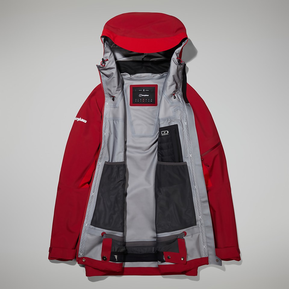 Women's MTN Arete Descend GTX Jacket - Red