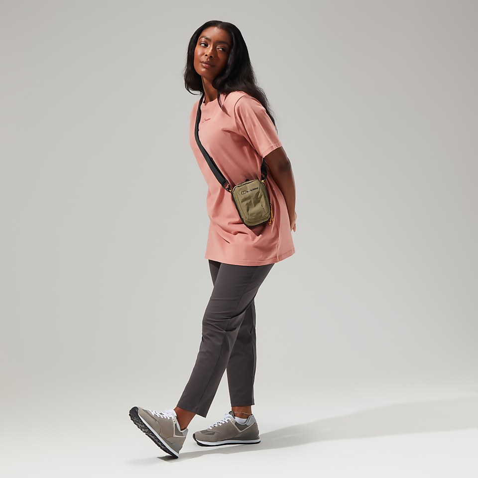 Women's Boyfriend Logo Short Sleeve Tee Black