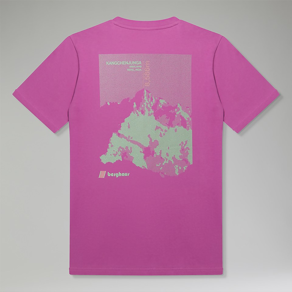 Unisex Kanchenjunga Static T-Shirt - Purple