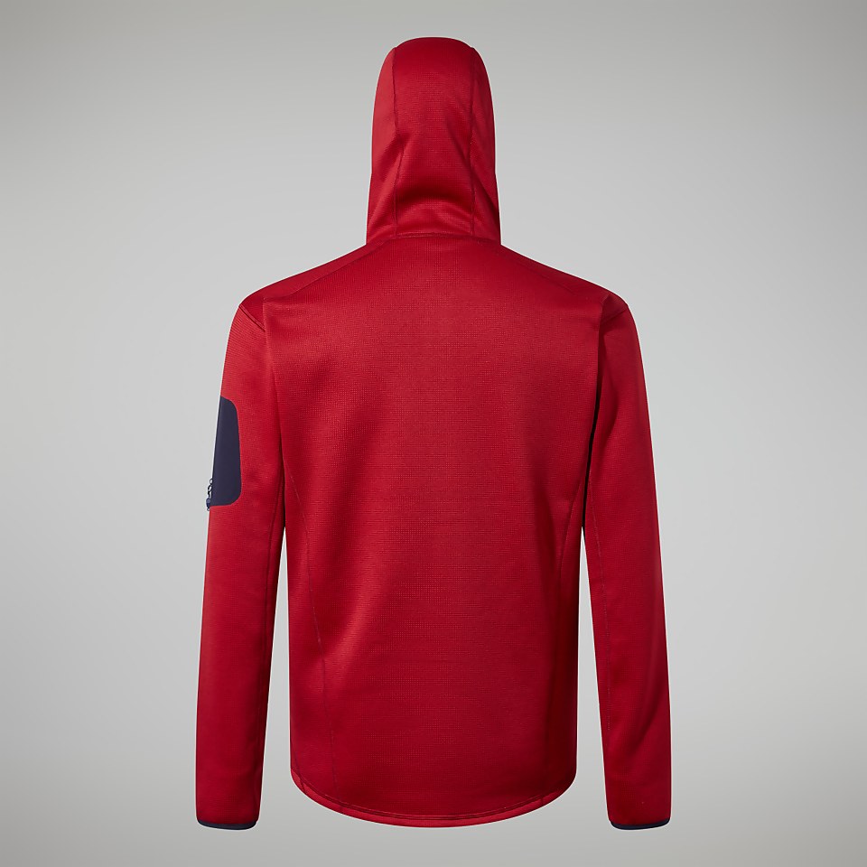Men's Pravitale MTN 2.0 Hooded Jacket - Dark Red/Red