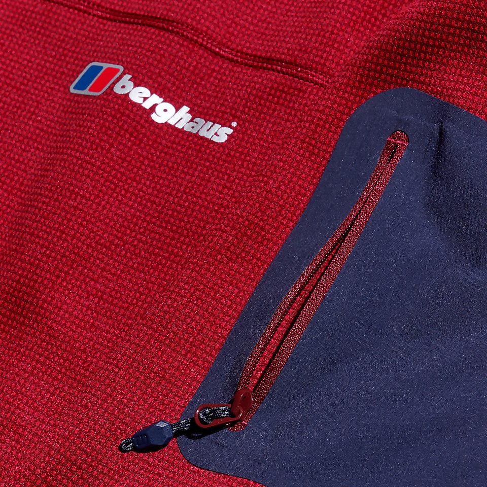 Men's Pravitale MTN 2.0 Hooded Jacket - Dark Red/Red