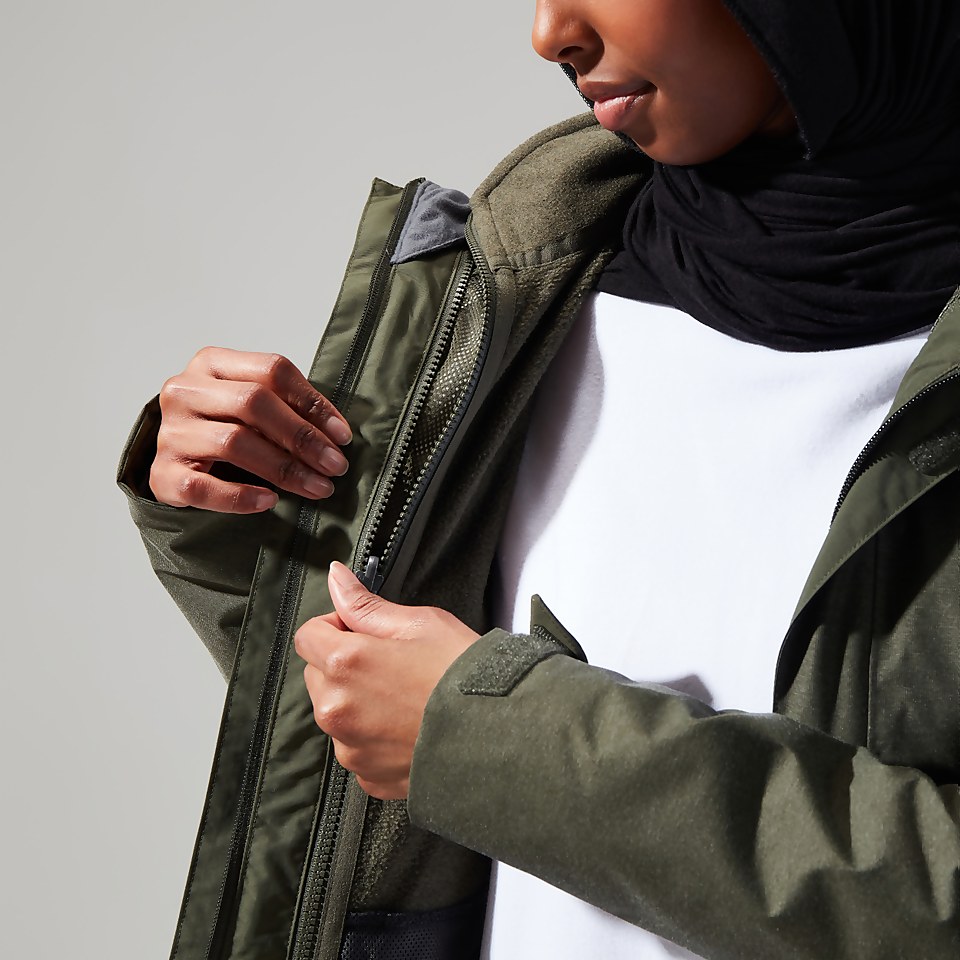Women's Nalleru Gemini 3In1 Jacket - Green