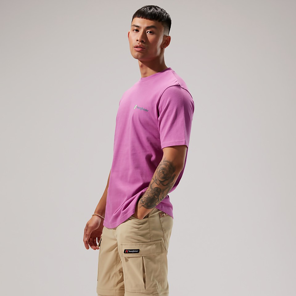 Unisex MTN Zine Short Sleeve Tee - Purple