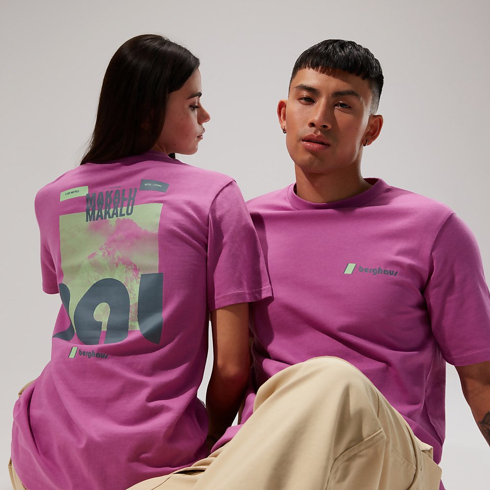 Unisex MTN Zine Short Sleeve Tee - Purple