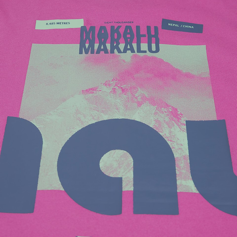 Unisex MTN Zine Short Sleeve Tee - Purple