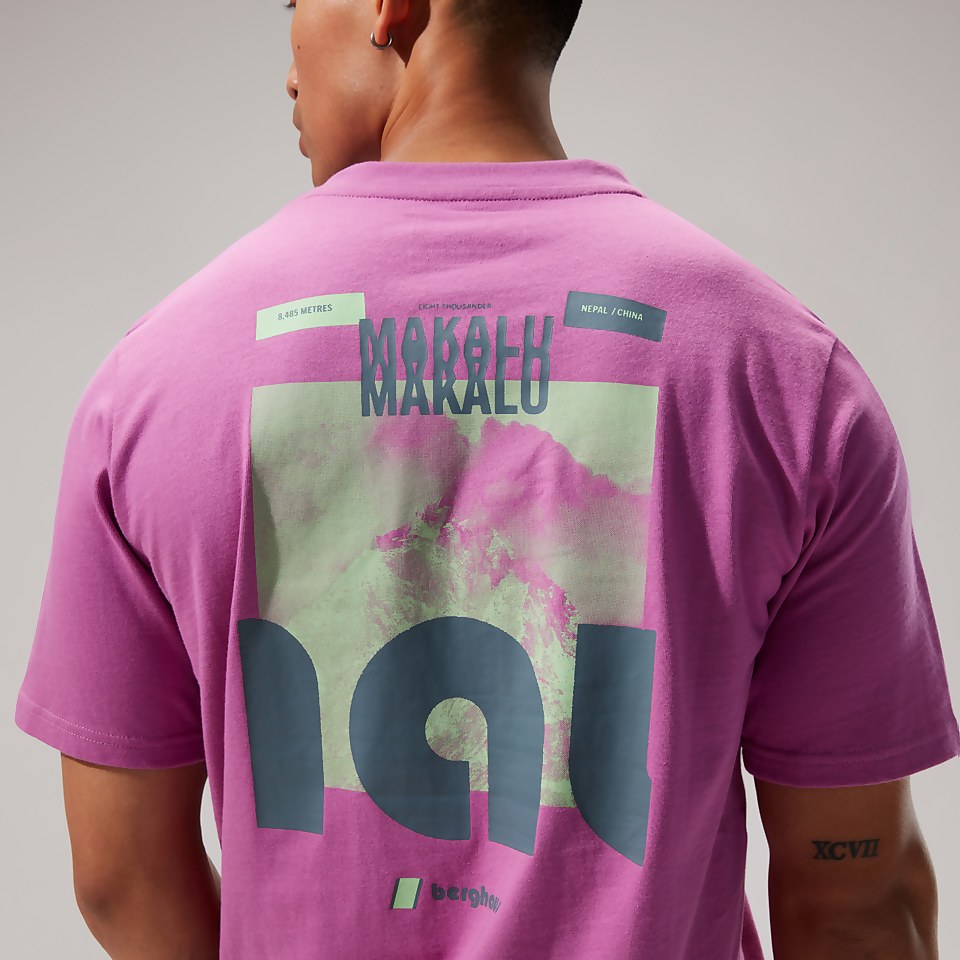 Unisex MTN Zine Short Sleeve Tee - Purple