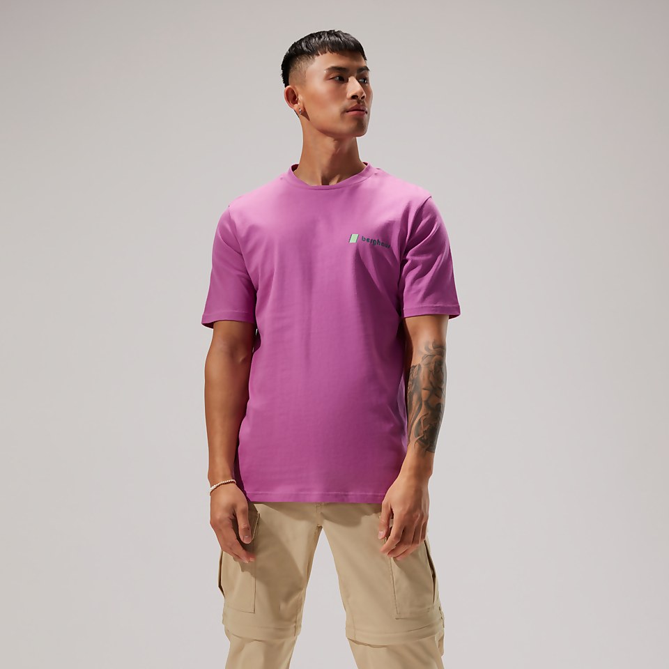 Unisex MTN Zine Short Sleeve Tee - Purple