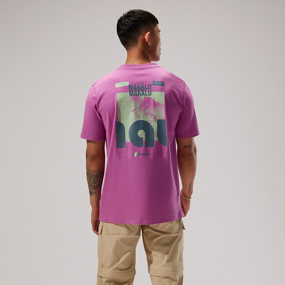 Unisex MTN Zine Short Sleeve Tee - Purple