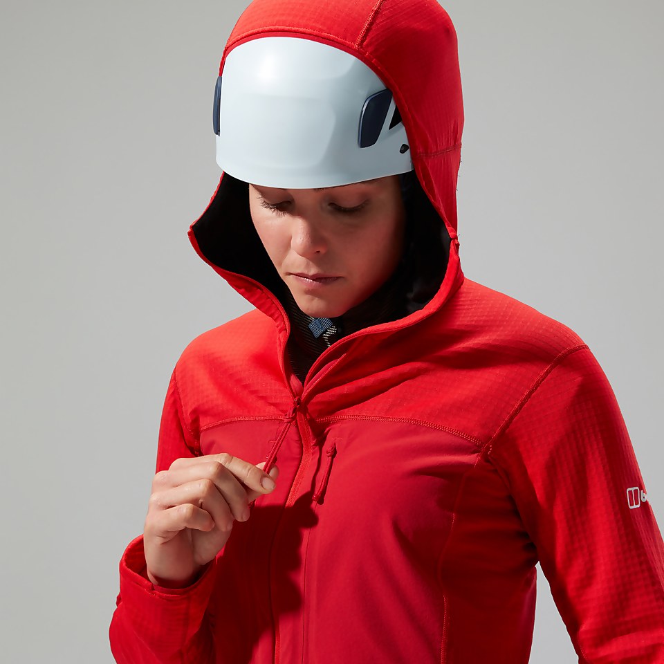 Women's MTN Guide MW Hoody - Red