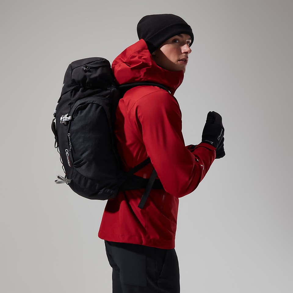 Paclite Peak Vented Jacken für Herren - Dunkelrot