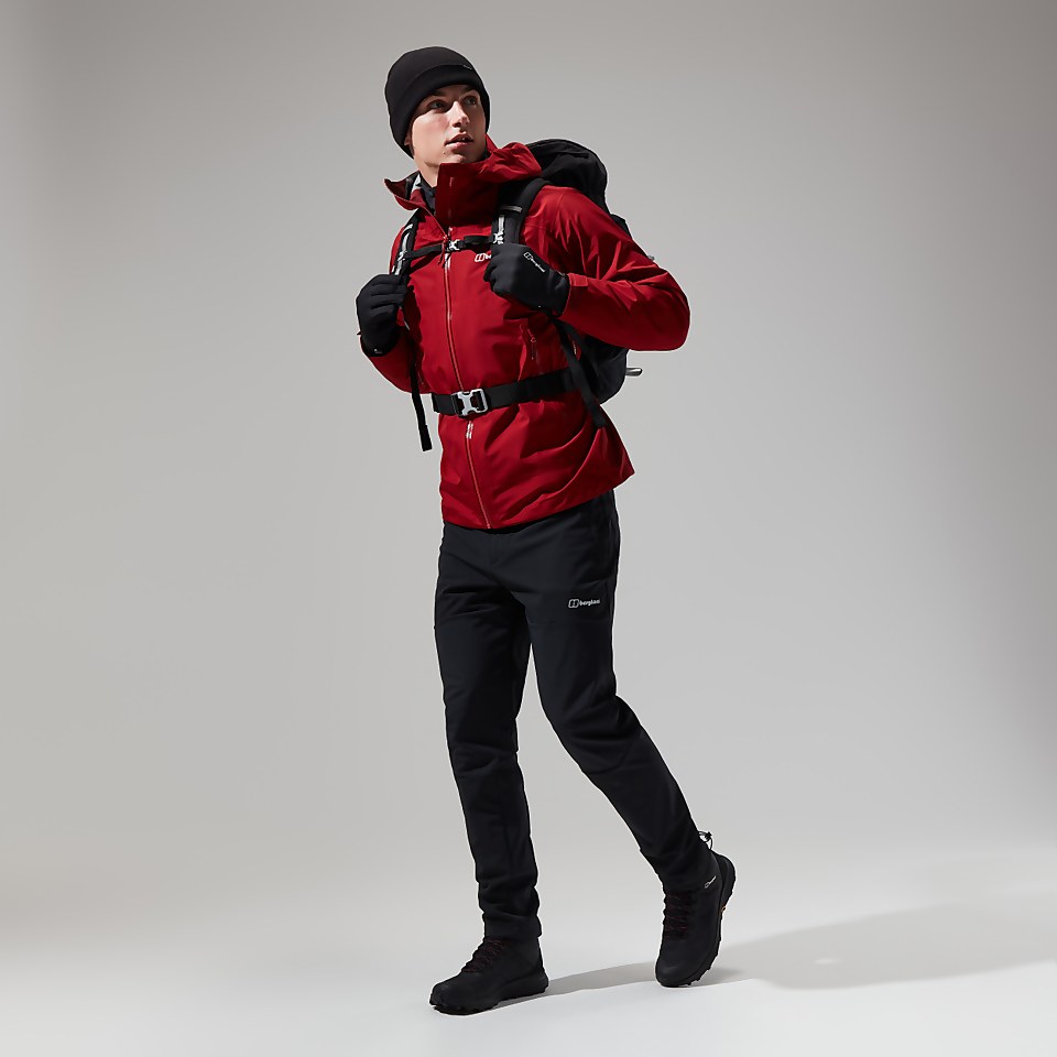 Paclite Peak Vented Jacken für Herren - Dunkelrot