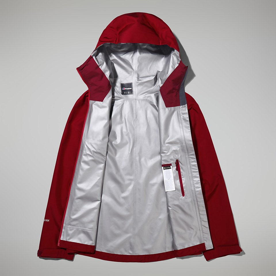 Paclite Peak Vented Jacken für Herren - Dunkelrot