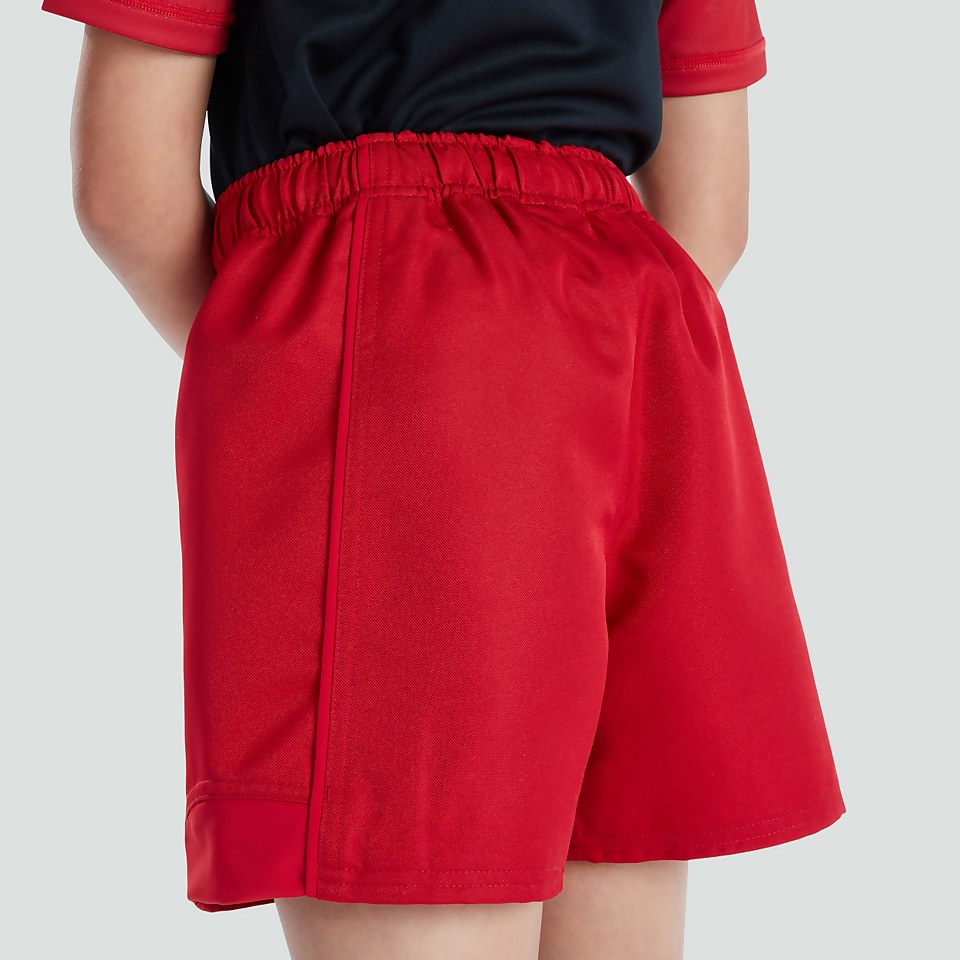 JUNIOR UNISEX ADVANTAGE SHORT RED