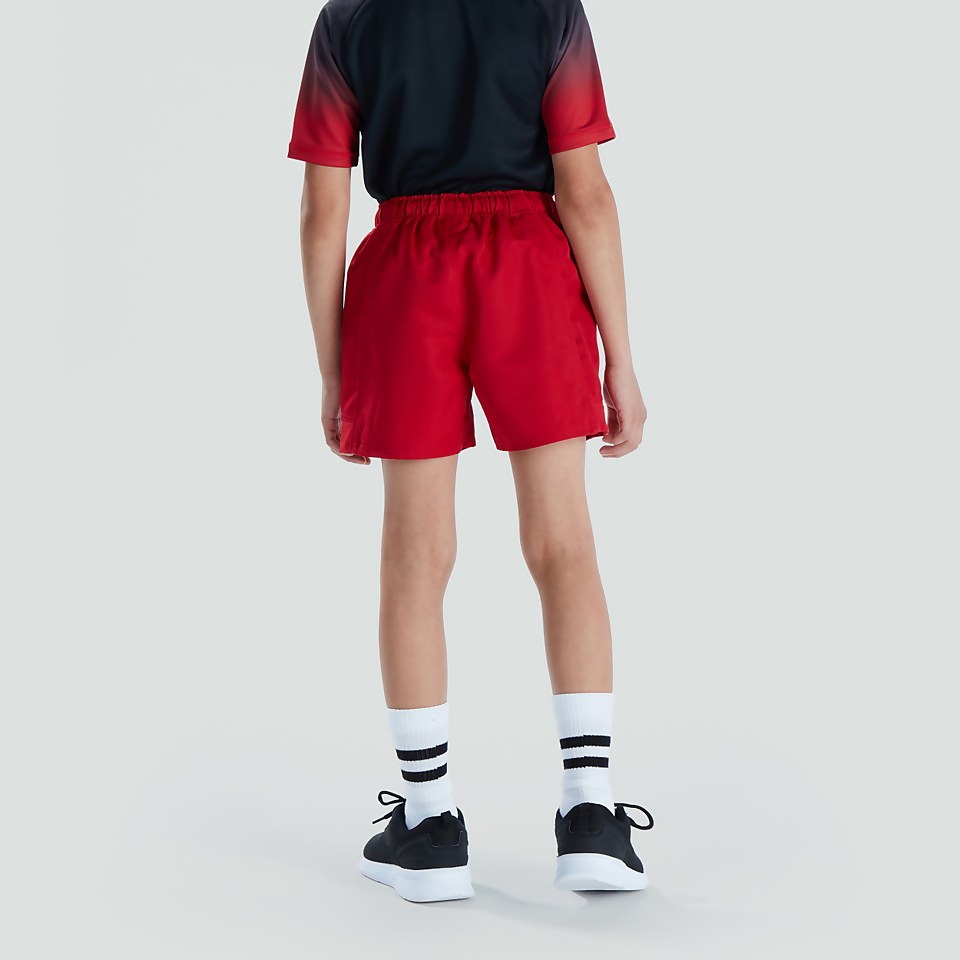JUNIOR UNISEX ADVANTAGE SHORT RED