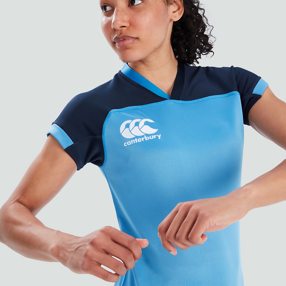 WOMENS UNISEX VAPODRI EVADER JERSEY BLUE