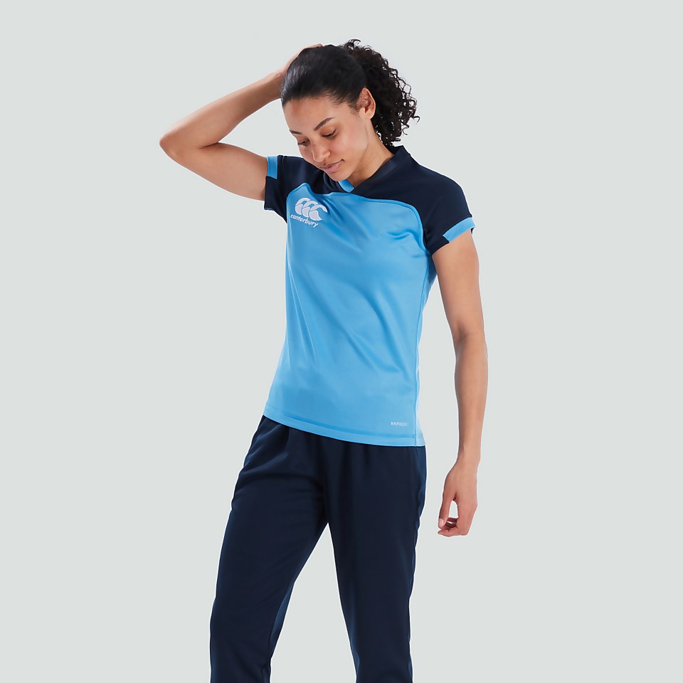 WOMENS UNISEX VAPODRI EVADER JERSEY BLUE