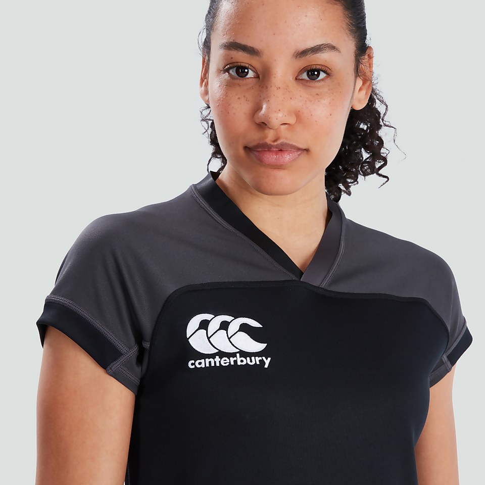 WOMENS VAPODRI EVADER JERSEY BLACK