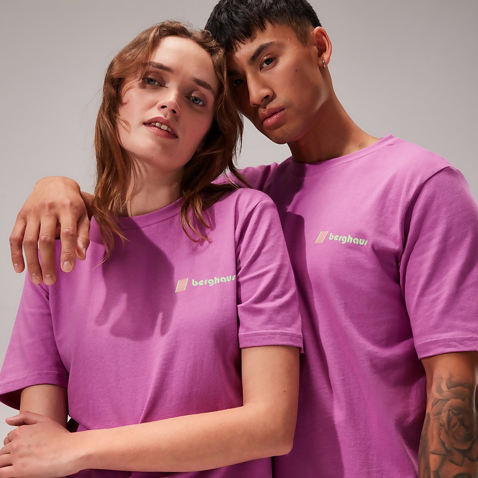 Unisex Graded Peak T-Shirt - Purple