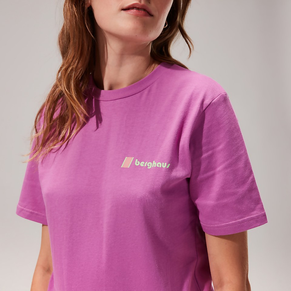 Unisex Graded Peak T-Shirt - Purple