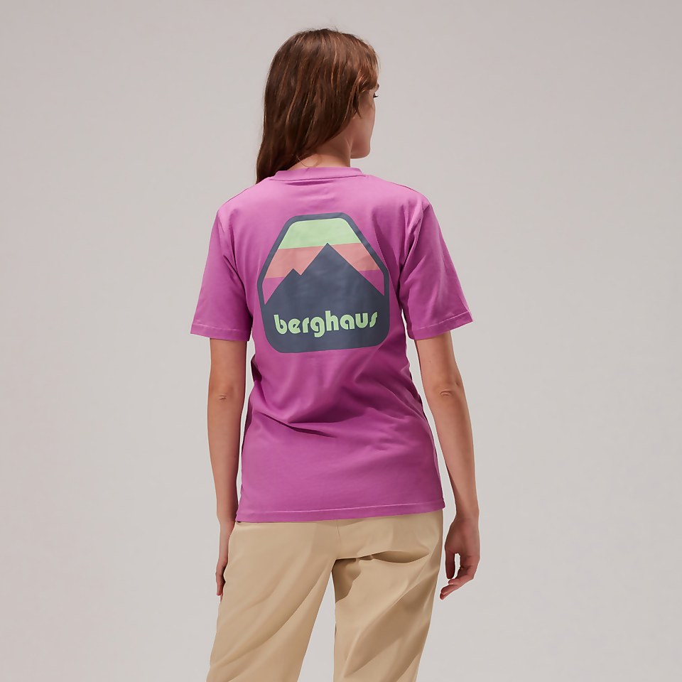 Unisex Graded Peak T-Shirt - Purple