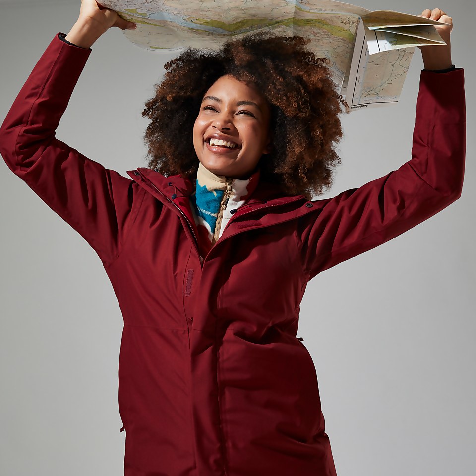 Women's Hinderwick Jacket - Dark Red