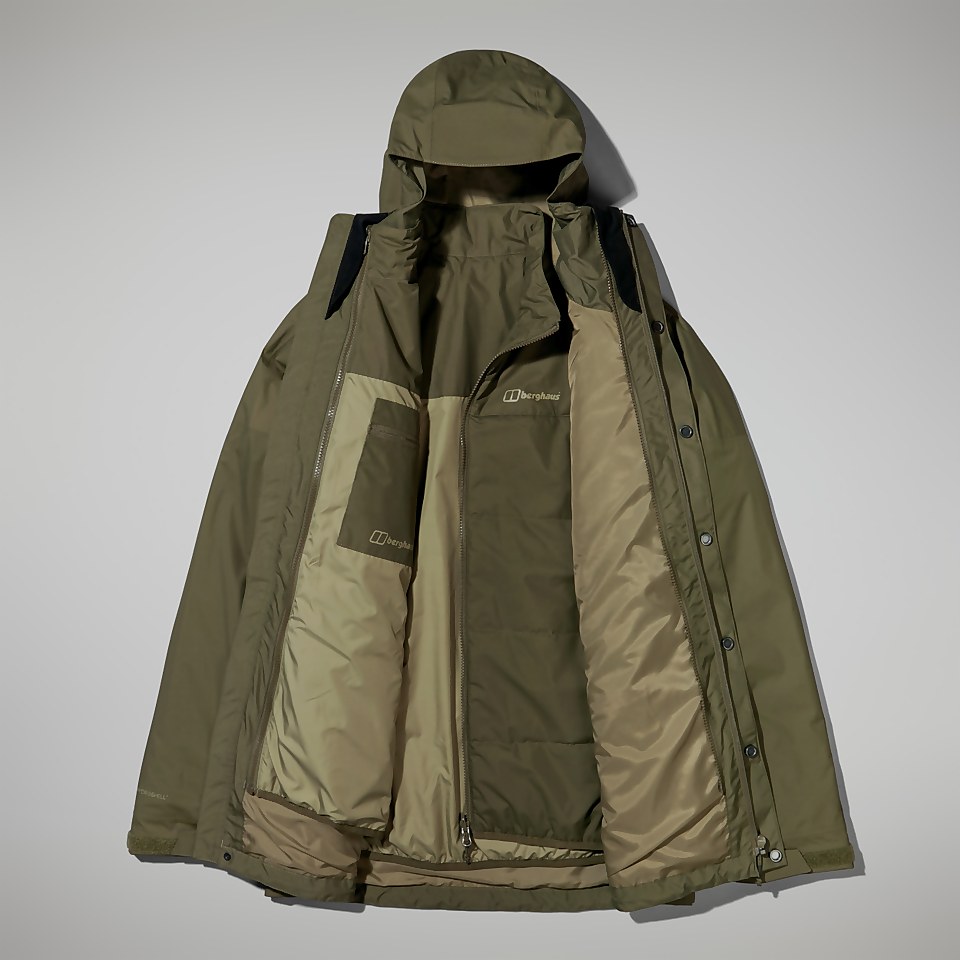 Men's Integer Gemini 4in1 Jacket - Dark Green