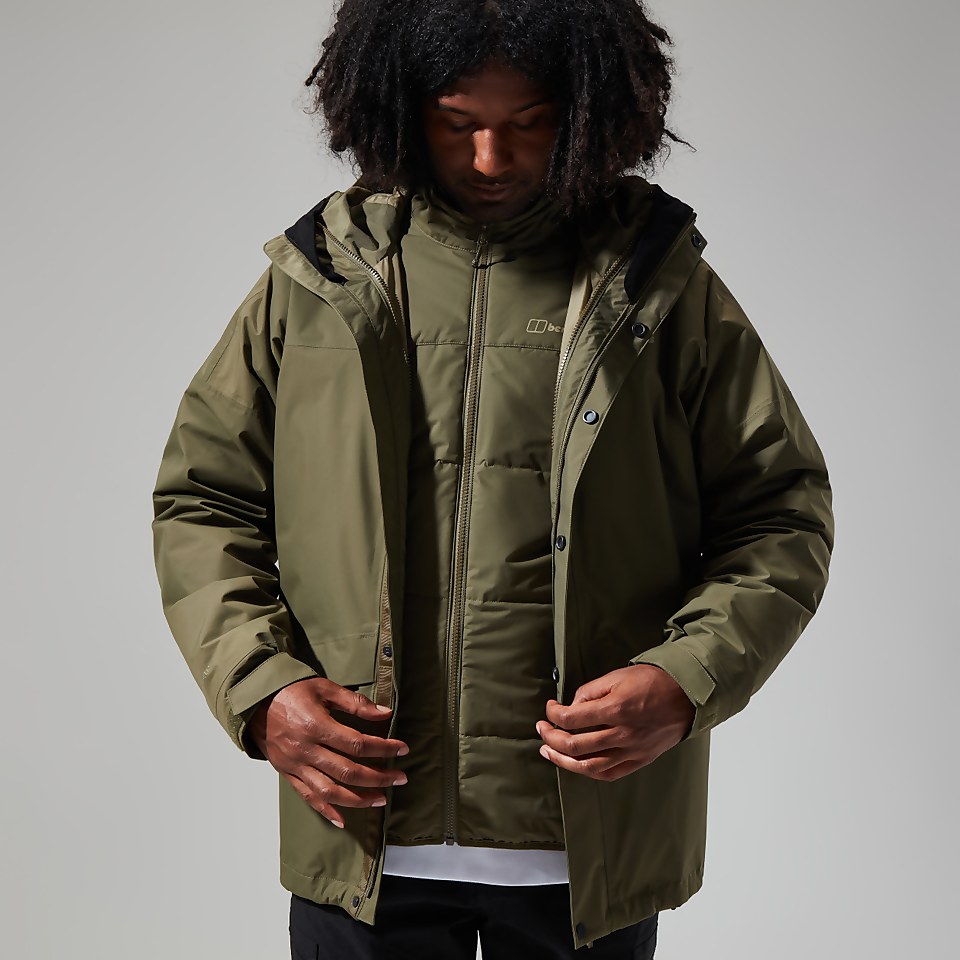 Men's Integer Gemini 4in1 Jacket - Dark Green