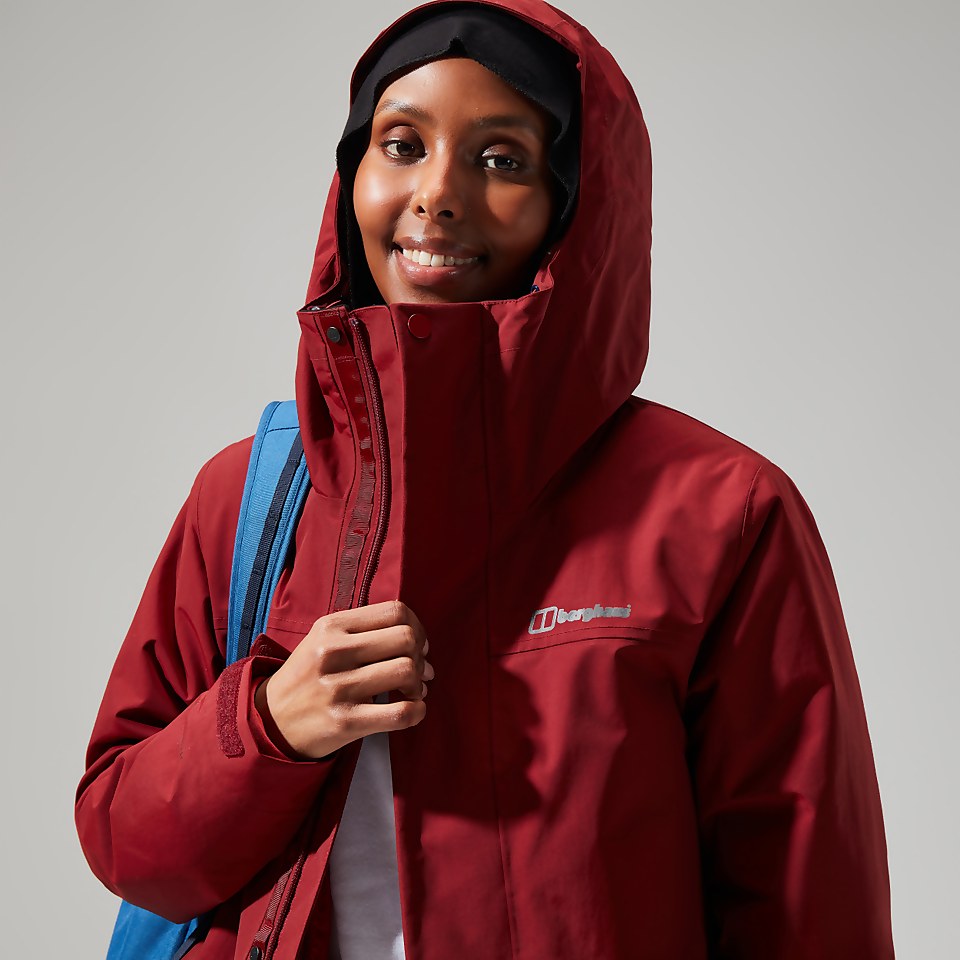 Women's Monic Gemini 3in1 Jacket - Dark Red