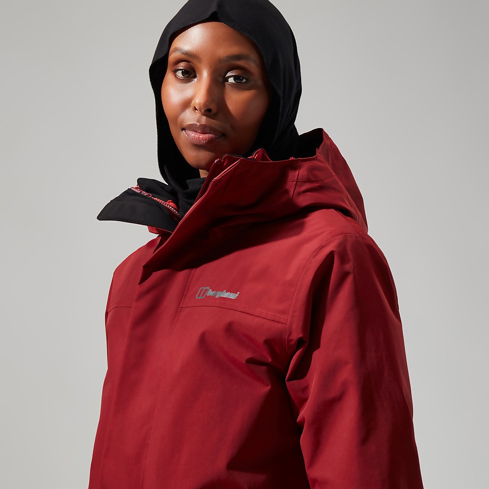 Women's Monic Gemini 3in1 Jacket - Dark Red
