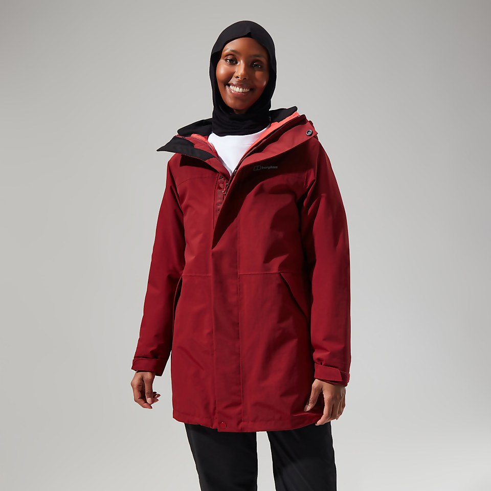 Women's Monic Gemini 3in1 Jacket - Dark Red
