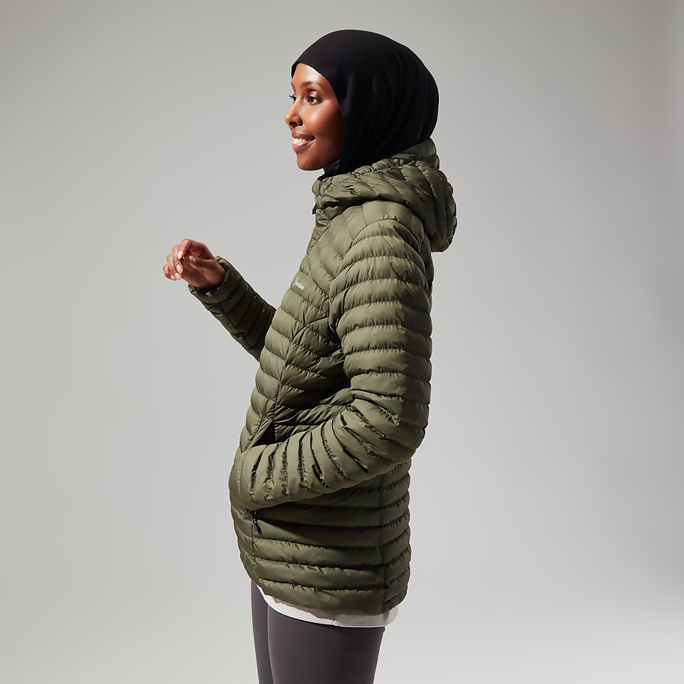 Nula Micro Jacket für Damen - Grün