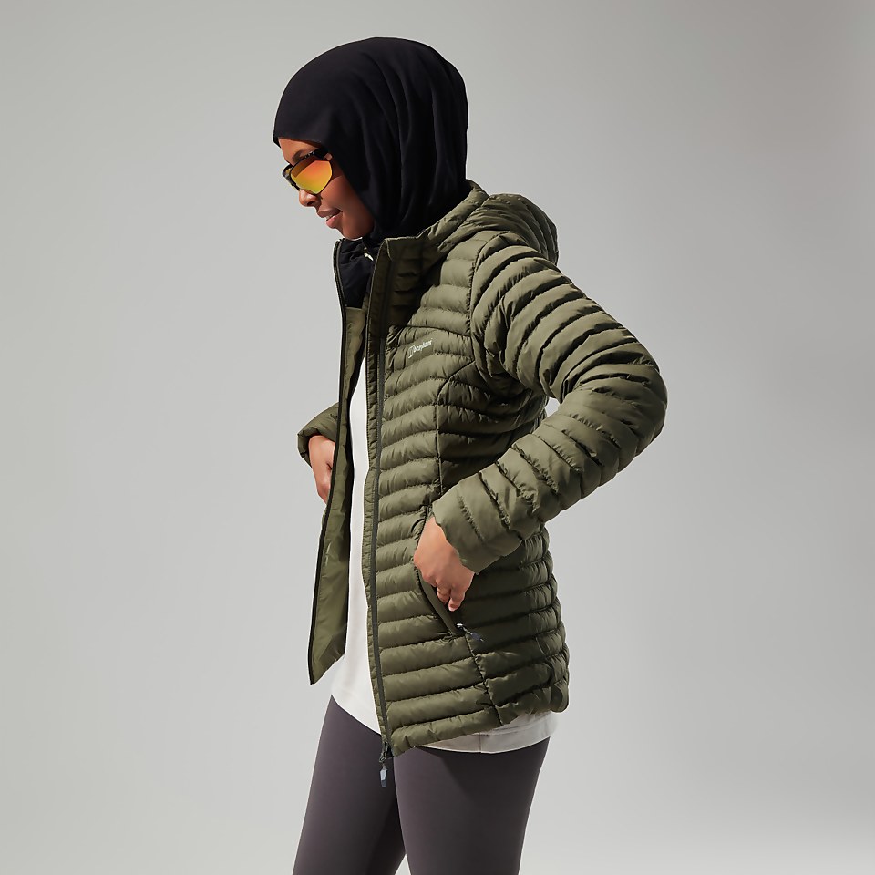 Nula Micro Jacket für Damen - Grün