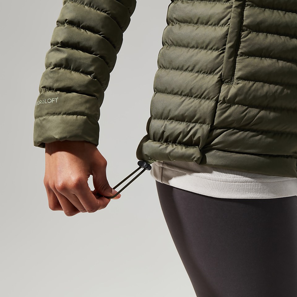 Nula Micro Jacket für Damen - Grün
