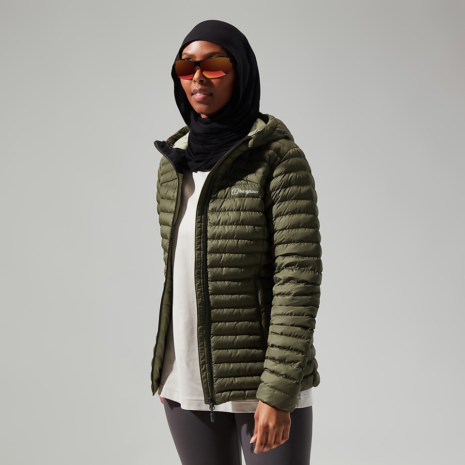 Nula Micro Jacket für Damen - Grün