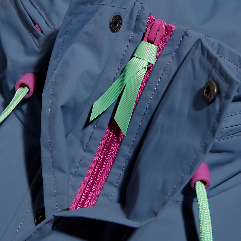 Unisex Ski Smock 86 Jackets - Dark Blue/Light Green