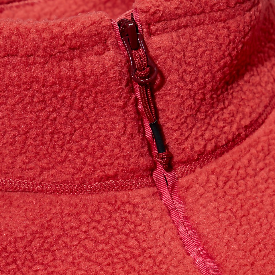 Darria Half Zip Fleece für Damen - Rot