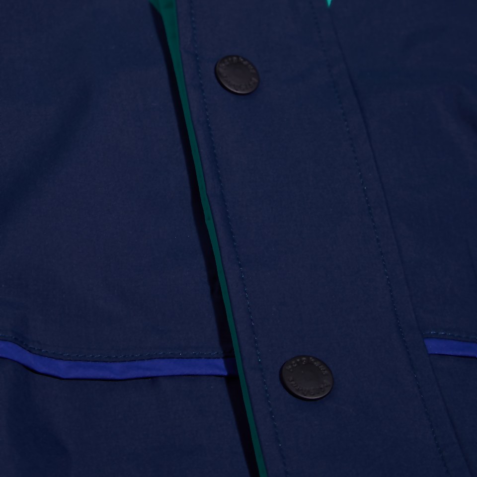 Women's Mayeurvate Waterproof Jacket - Dark Blue/Turquoise