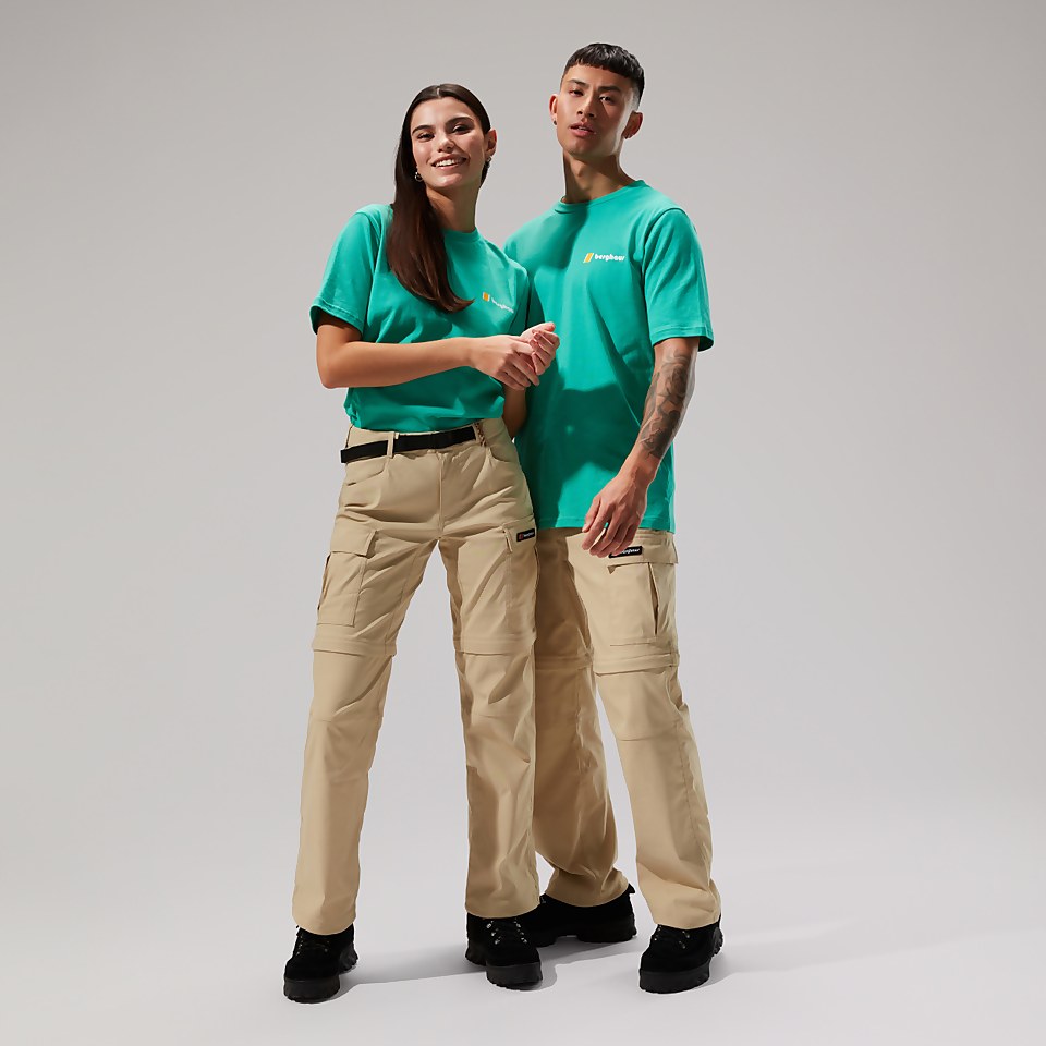 Unisex Aztec Block T-Shirt - Turquoise