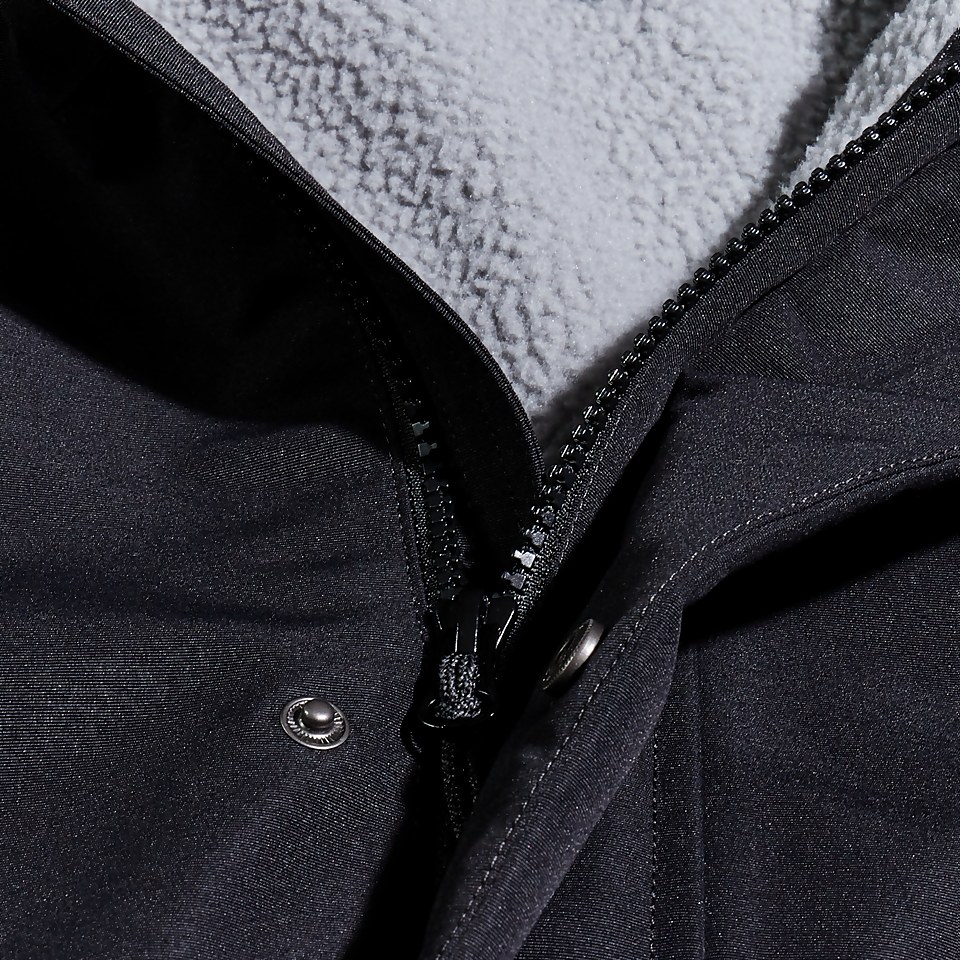 Women's Foxghyll Hooded Parka - Black/Grey