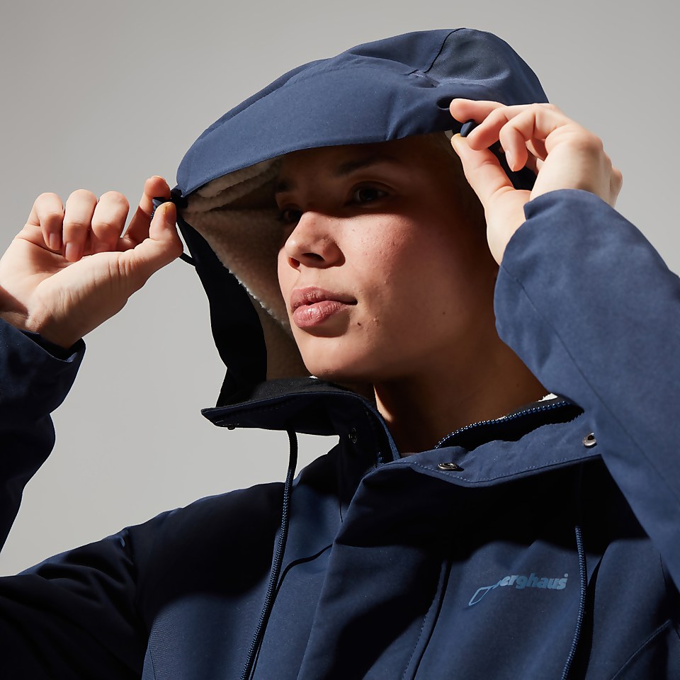 Foxghyll Parka für Damen - Dunkelblau/Naturfarben