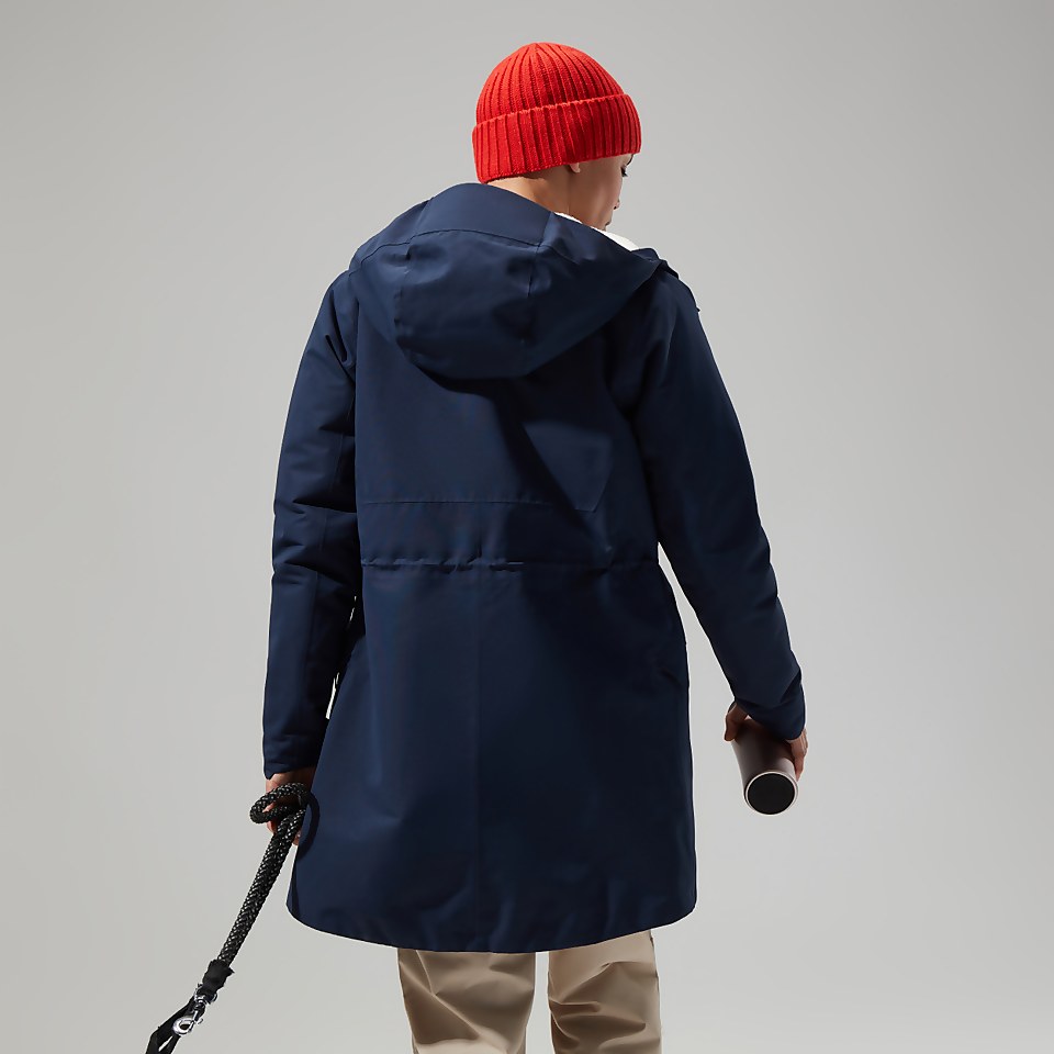 Foxghyll Parka für Damen - Dunkelblau/Naturfarben