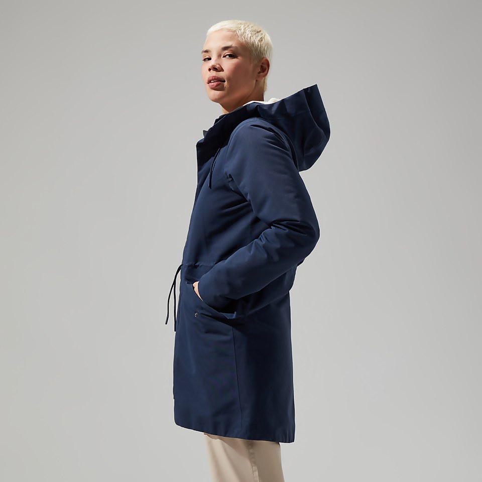 Foxghyll Parka für Damen - Dunkelblau/Naturfarben