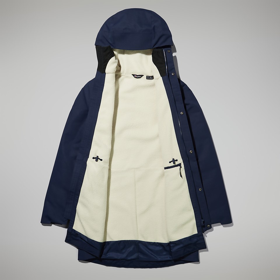 Foxghyll Parka für Damen - Dunkelblau/Naturfarben