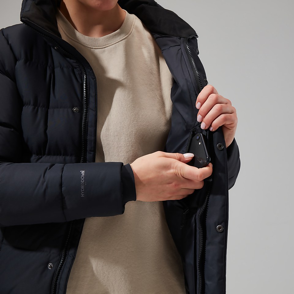 Rosthwaite Reflect Daunen Jacke für Damen - Schwarz