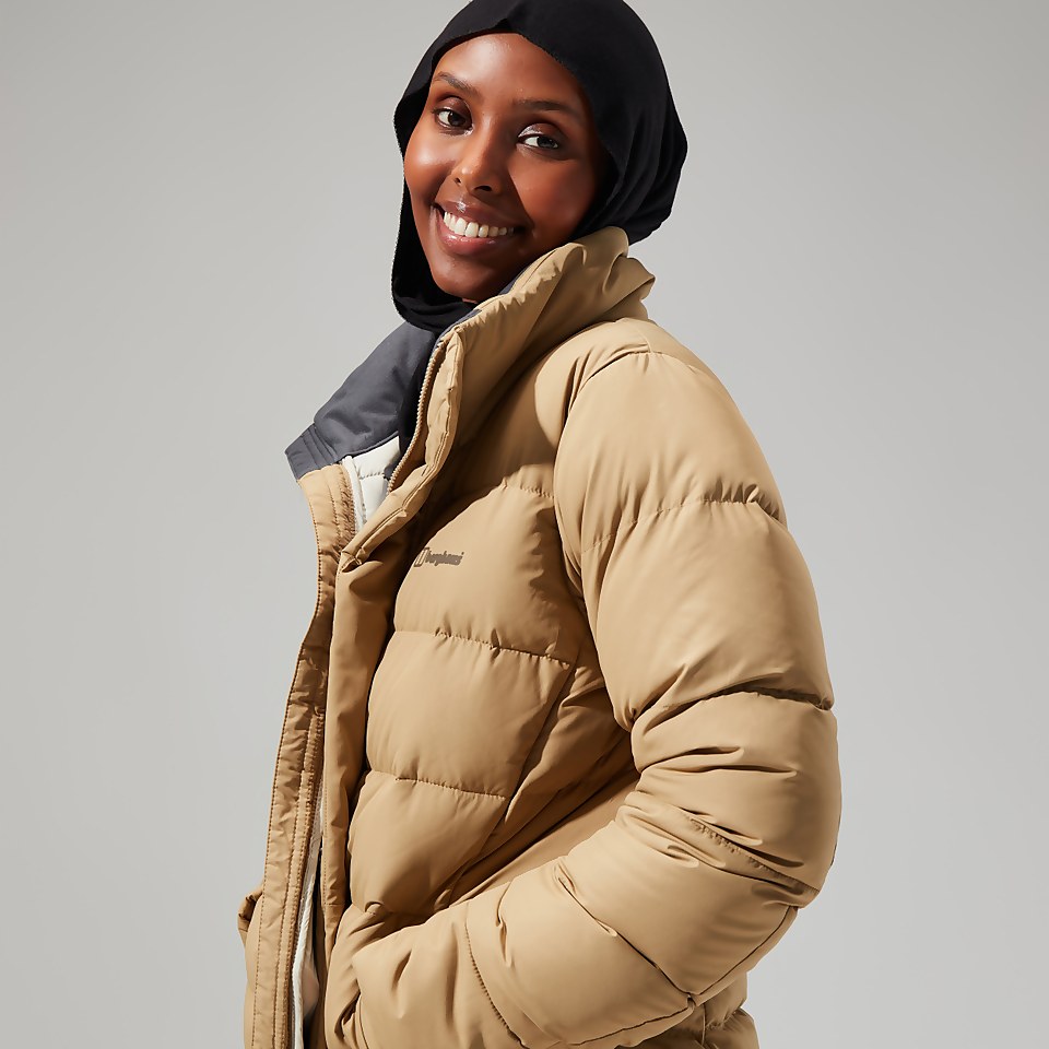 Rosthwaite Reflect Daunen Jacke für Damen - Naturfarben